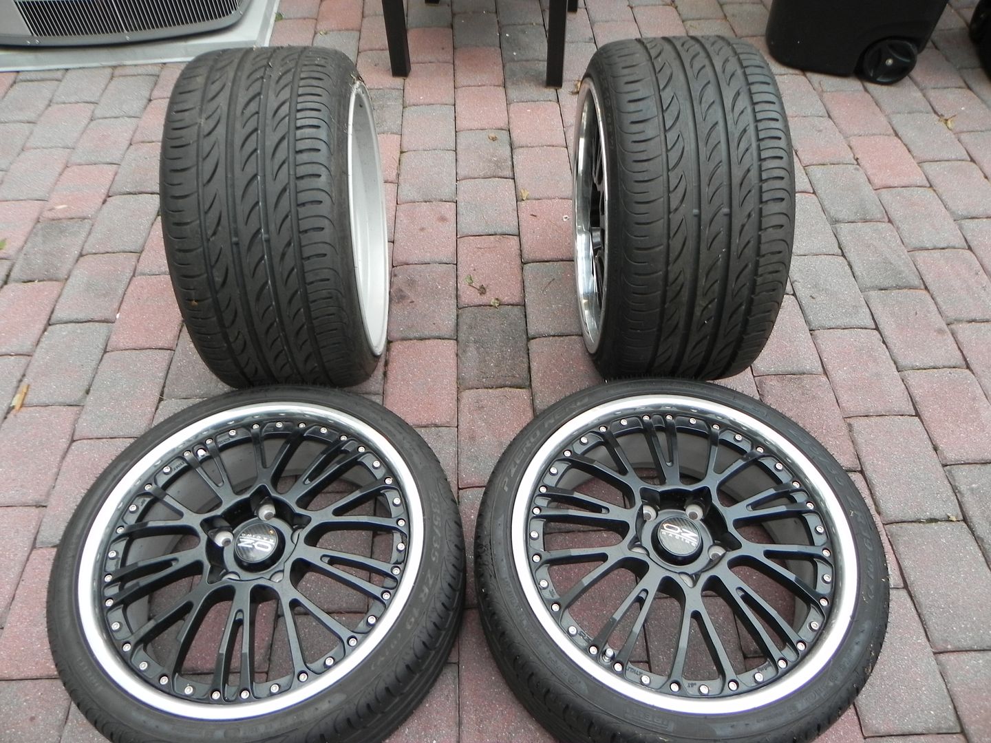 Porsche 911 oz Racing Botticelli III Wheel and Tire Pkg New